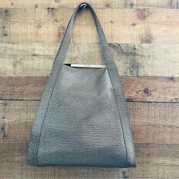 NWOT Foley + Corinna Rare Metallic Large Tote Bag - Picture 2 of 12